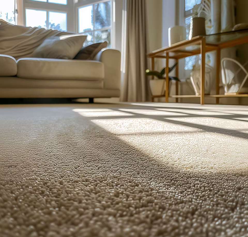 Teppich nach der Reinigung